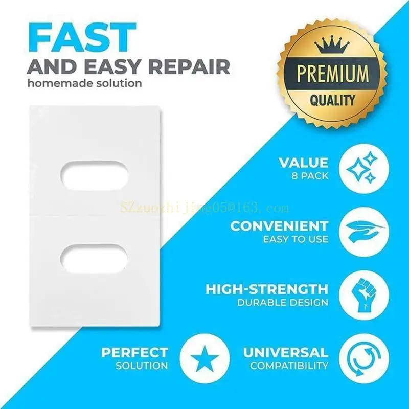 Vertical Blind Replacement Slats Repair Set Simple Window treatments Solution Easy to Use Window Shade Fixing Strips best sale