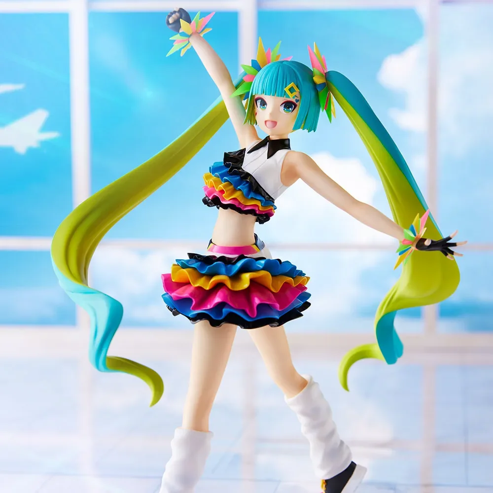 Sega Figurizm Hatsune Miku Project Diva Mega39's Hatsune Miku Catch The Wave Statue 25Cm Figure Collectible Toy In Stock