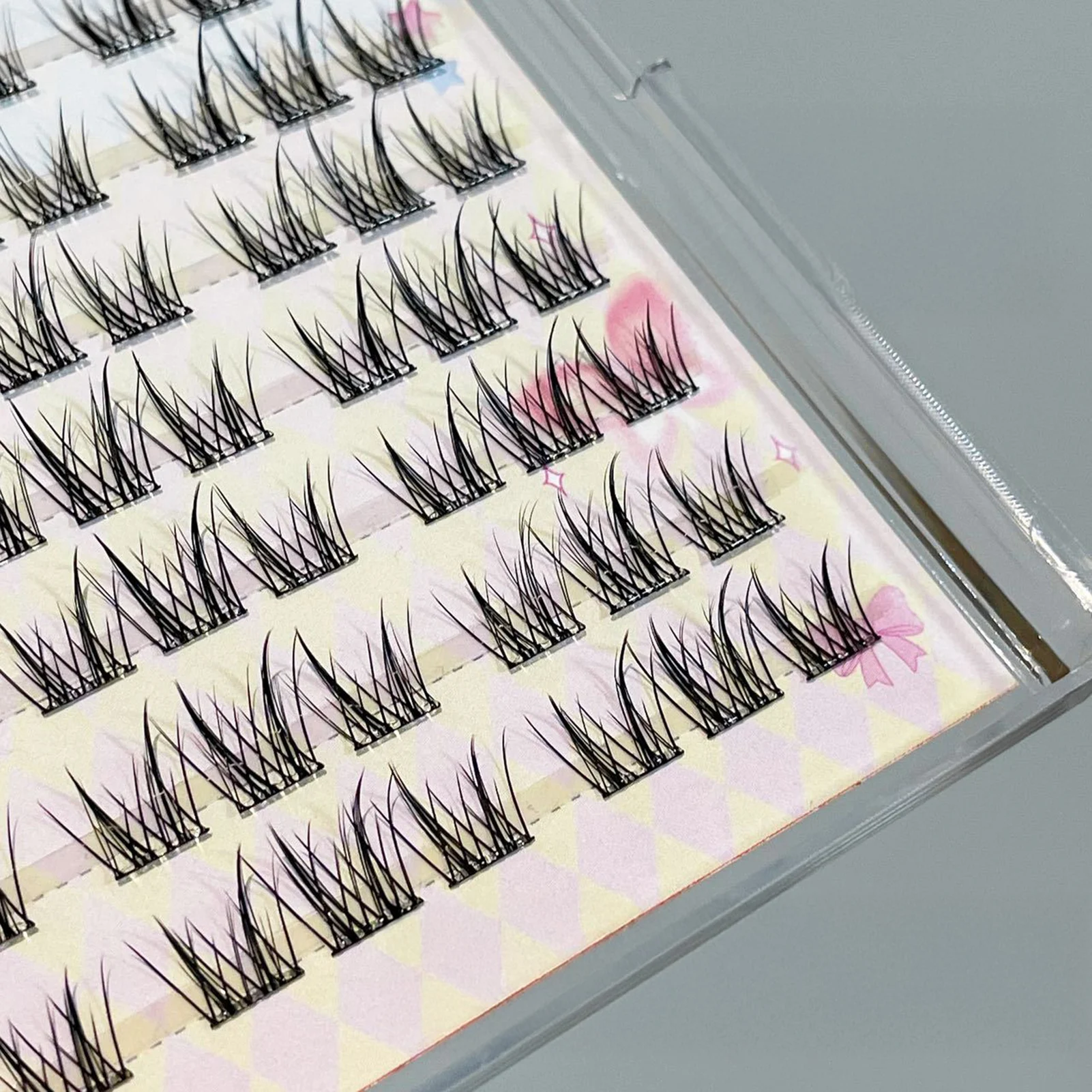 11-12mm sem necessidade de cola cílios postiços mangá cílios autoadesivos adequados para meninas estilos de mistura de maquiagem