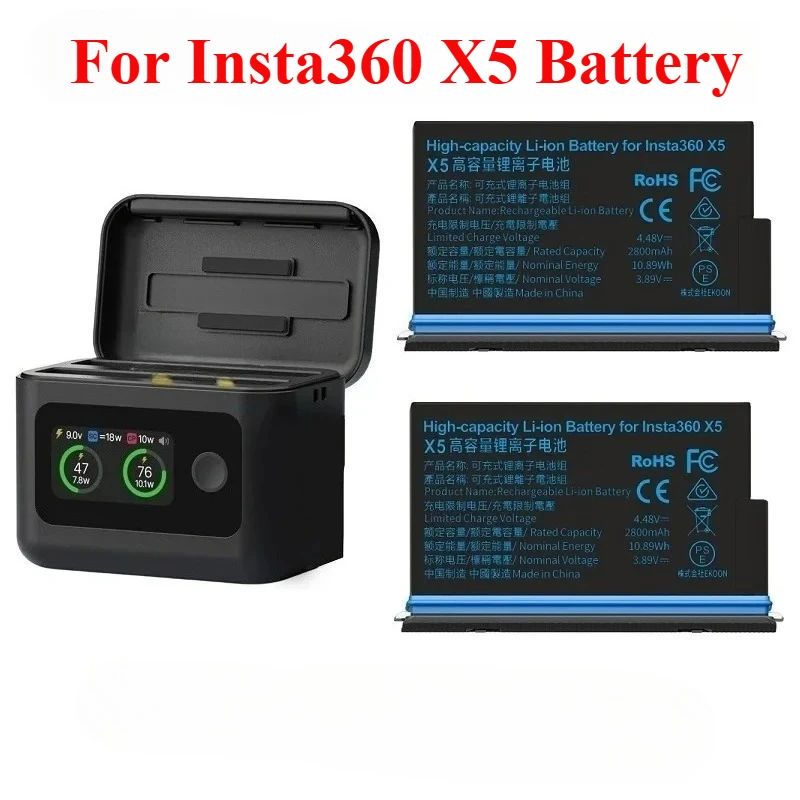 For Insta360 X5 Bat…