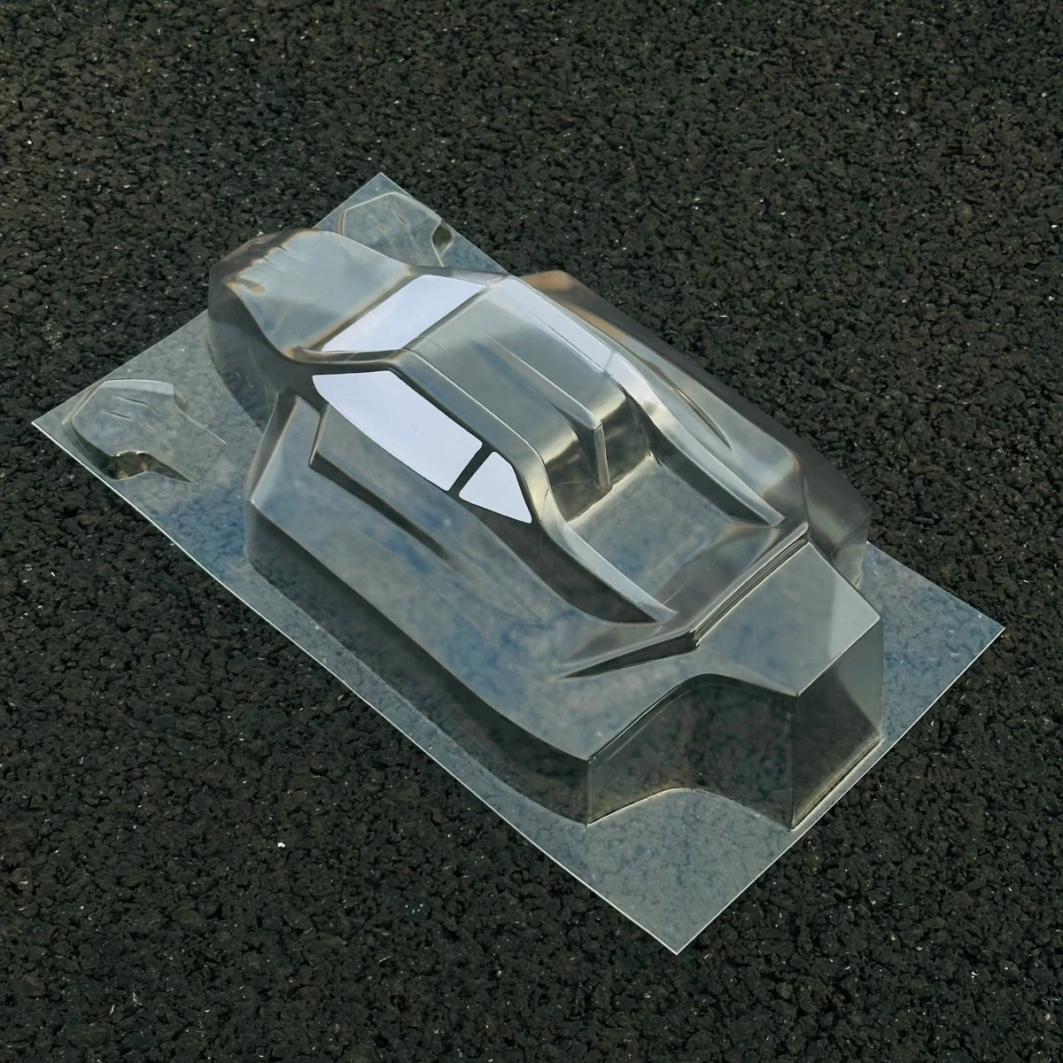 Clear PC Lexan Body Shell 1/8 Nitro & Electric Buggy, Fits Kyosho MP9 MP10 Mugen MBX8R RC Off-road Racing Body