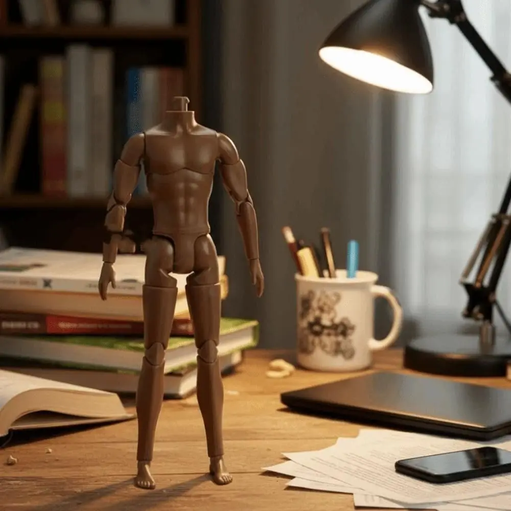 

Для детей, мультисуставная фигурка 1/6, сильный человек, 22 шарнира, мужская модель, подвижная фигурка высотой 26 см, тело, игрушка «сделай сам»