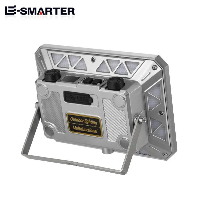 LED Floodlight Rechargeable Emergency Lighting Outdoor Camping Portable Light Waterproof Searchlight