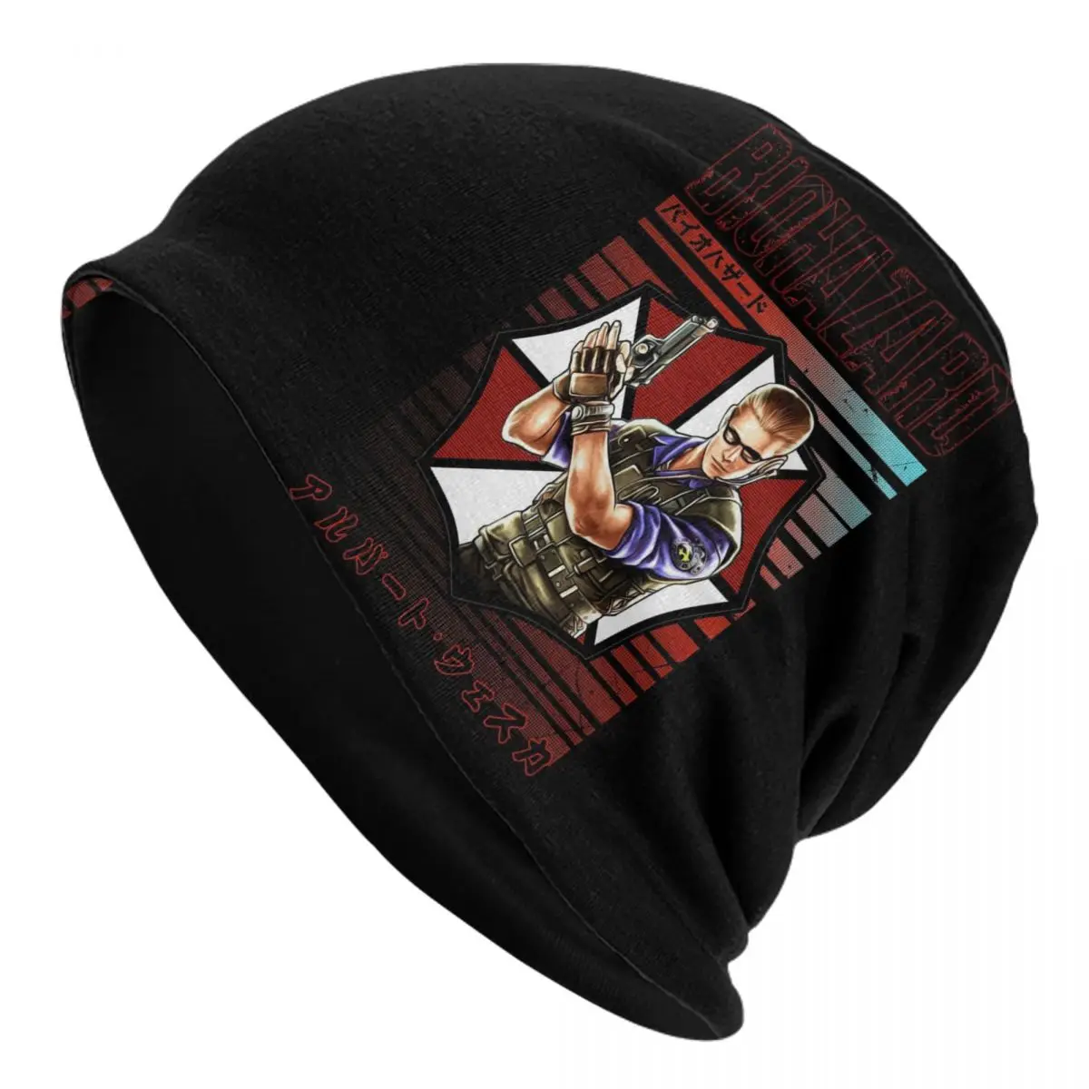 

Albert Wesker Unisex Adult Beanies Caps Knitted Bonnet Hat Warm Fashion Autumn Winter Outdoor Skullies Hats