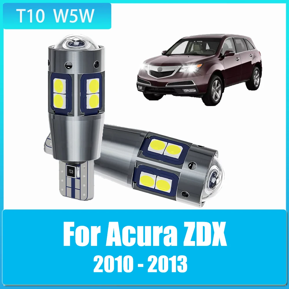 

2pcs T10 W5W LED Canbus 12V Led Bulbs Auto Car Clearance Light for Acura ZDX 2010 2011 2012 2013 Car Accessories