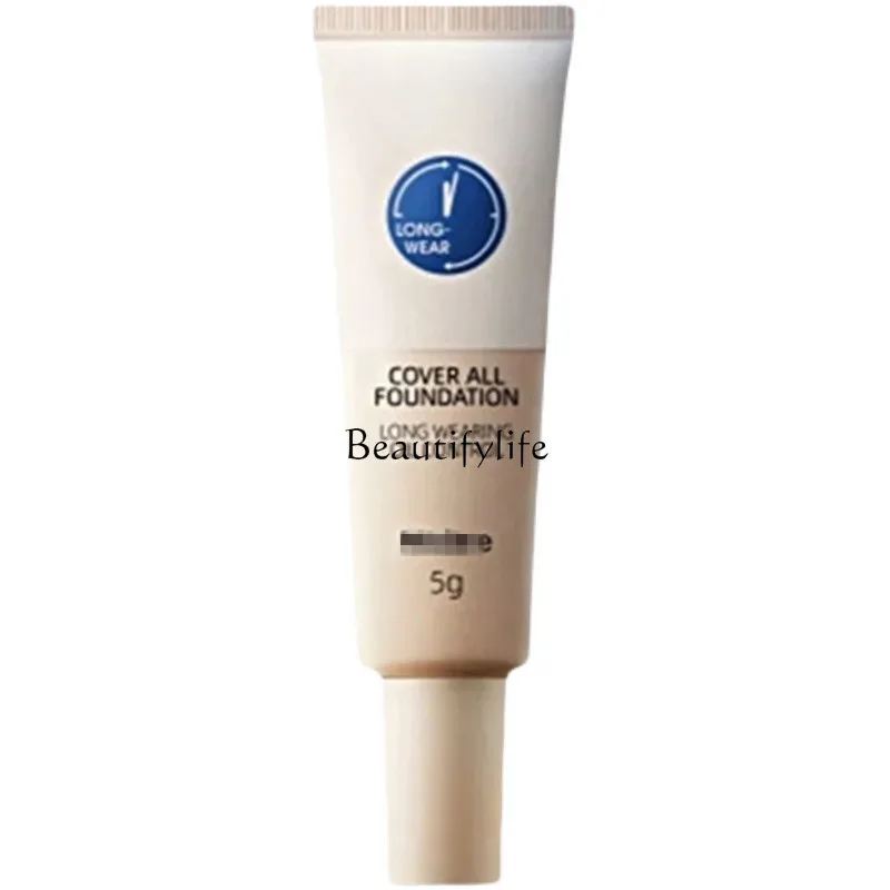 

Liquid Foundation Small Sample Medium Sample Color Test Concealer Lasting Moisturizing and Oil Controlling Smear-Proof Makeup