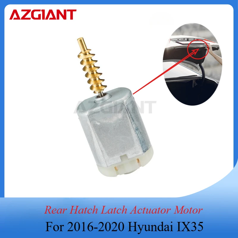 

AZGIANT Car Trunk Latch Lid Lock Release motor for 2016-2020 Hyundai IX35 high rpm Copper Carbon Brush Replacement Parts OEM