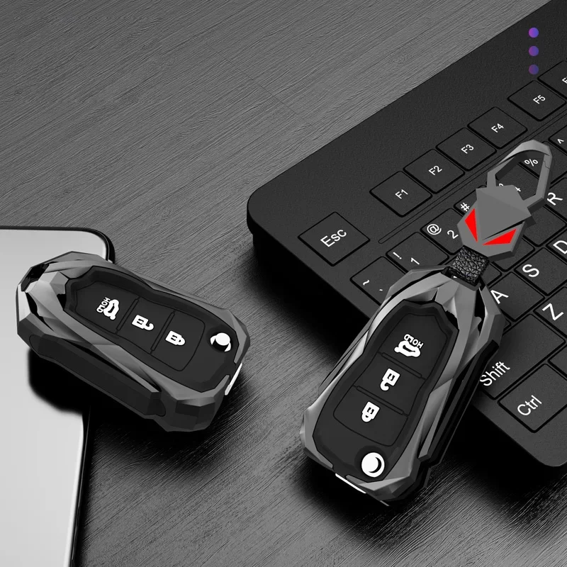 

Alloy Car Key Case Cover For Hyundai Tucson Sonata Elantra I40 Celesta I35 Car Key Protector Shell Holder Fob Auto Accessories