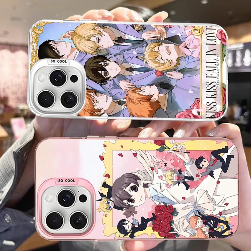 O-Ouran High School Host Club Phone Case For IPhone 16 15 14 13 12 11 Pro Max X XR XSMAX 8 7 Plus Matte Shockproof Back Cover