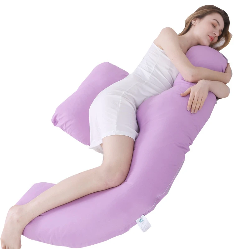 Almohada de lactancia para mujer, funda de cojín multifunción para maternidad y bebé recién nacido, para dormir de lado durante el embarazo