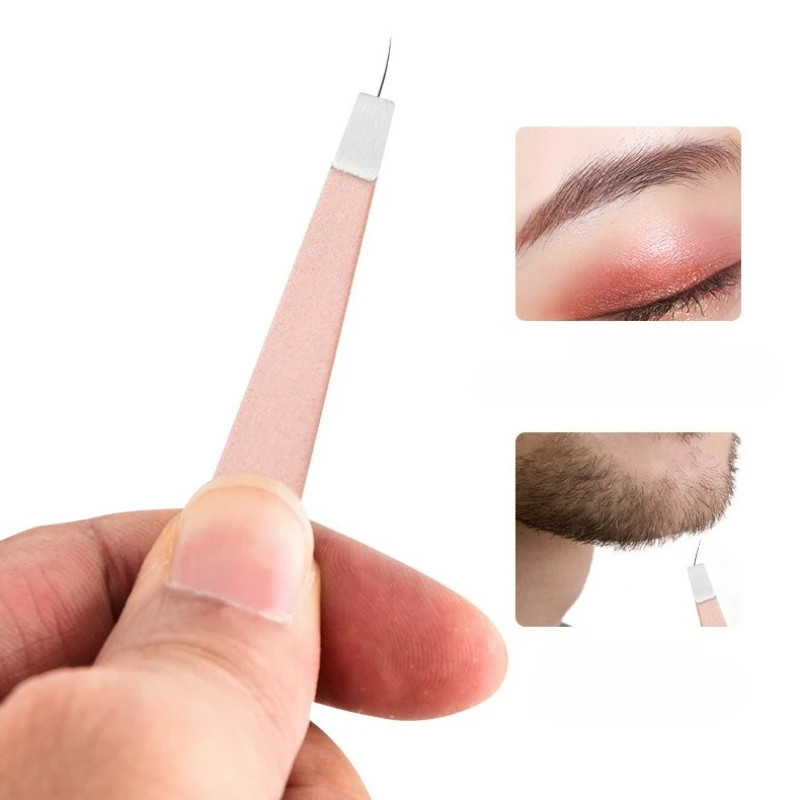 4pcs/Set Professional Eyebrow Hair Removal Splinter Tweezers Set Perfect for Very Effortless and Relaxed To Remove - view 4