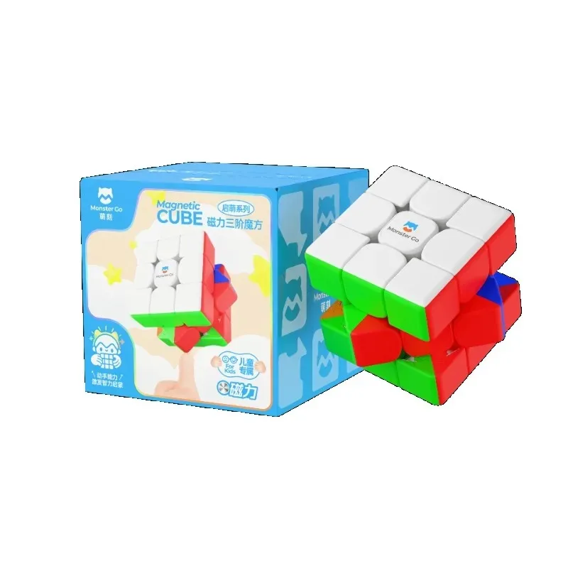 Gan Monster Go 352M MG352 3X3 M Speed, Juguetes Educativos Magnéticos Decorativos, No se Atoran, Juguetes Profesionales Gan V3M