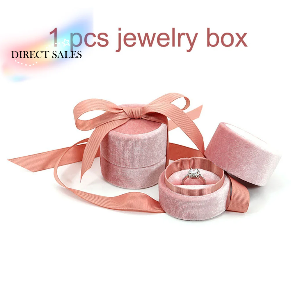 

Симпатичная упаковка, подарочная коробка, свадебное бархатное ожерелье, шкатулка для драгоценностей, дисплей для ювелирных изделий, модные аксессуары