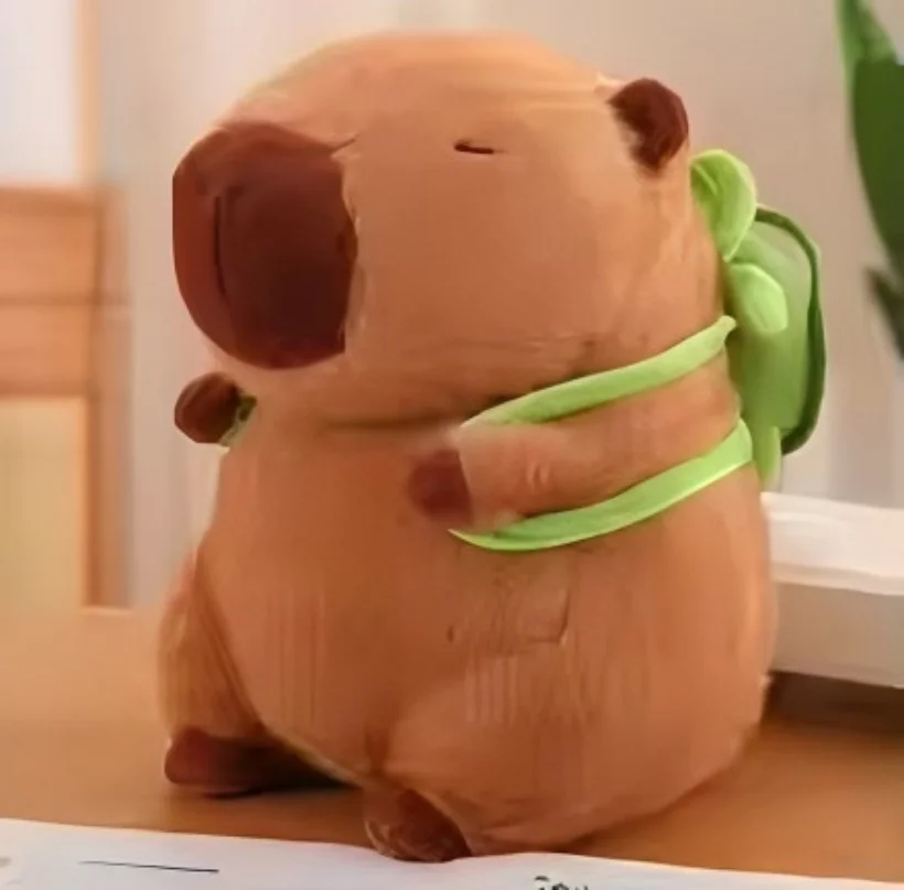 

Simulation Fries Capybara Plush Toy Cloth Doll Cute Doll Capibara Anime Fluffty Toy Soft Capybara Plush Doll