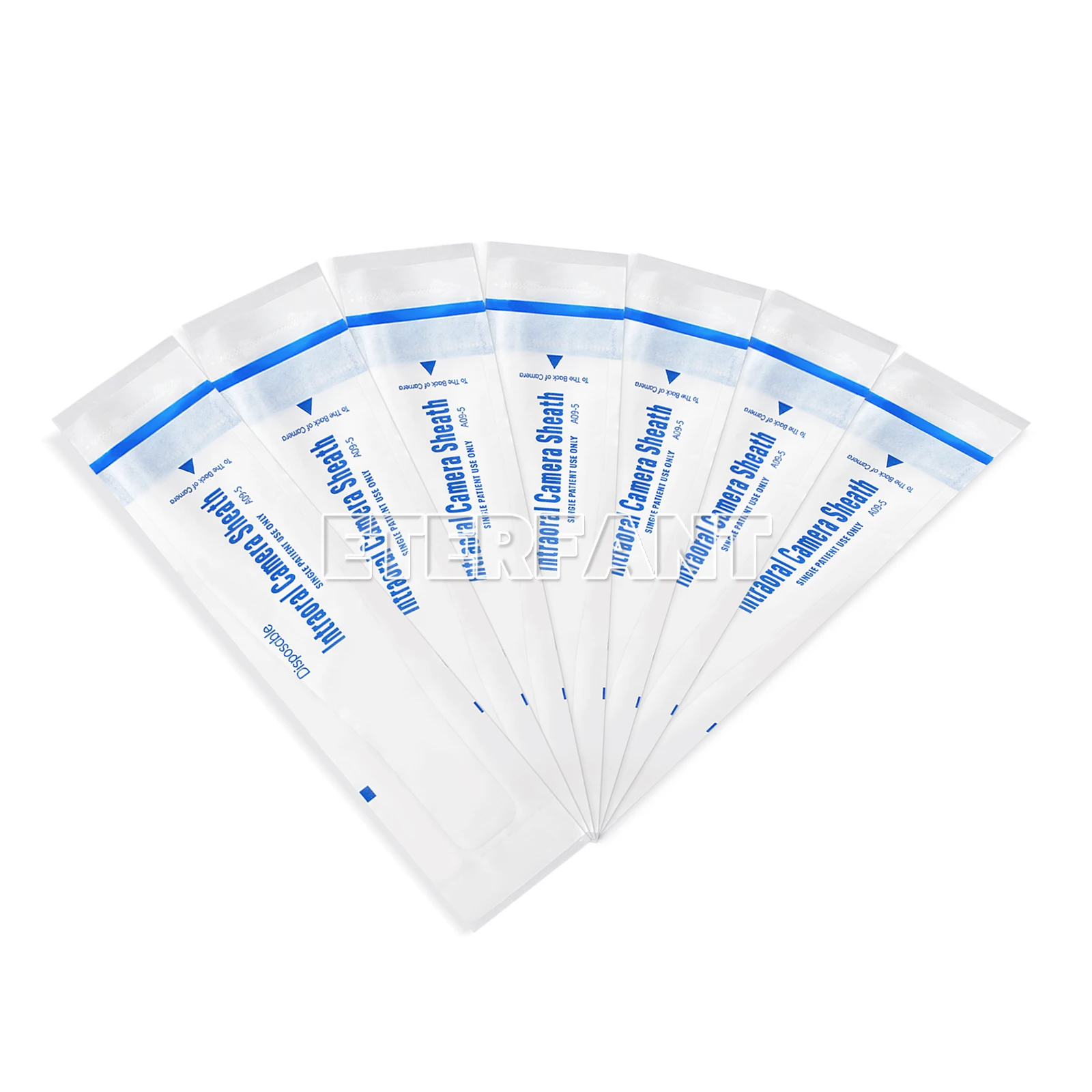 

100/200/300/500Pcs Dental Disposable Protect Sheath Intraoral Camera Covers A09-5 Individually-wrapped Easy-peel Outer Wrapping