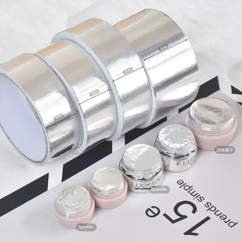 Nail Art Anti Overflow Aluminum Foil Membrane Leak Proof Strong Sealing For
