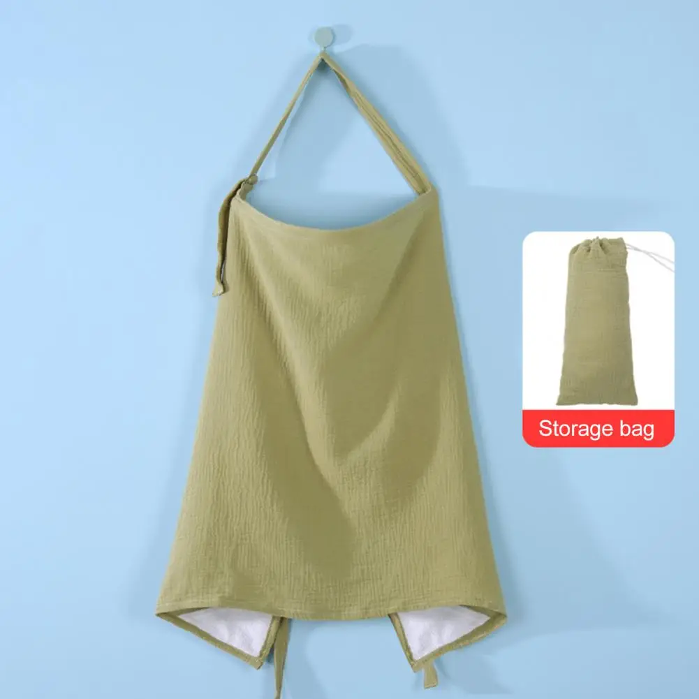 

Плащ для грудного вскармливания, однотонный дышащий чехол для кормления, регулируемый шейный ремень, покрытие для конфиденциальности, фартук для кормления, шаль для кормления