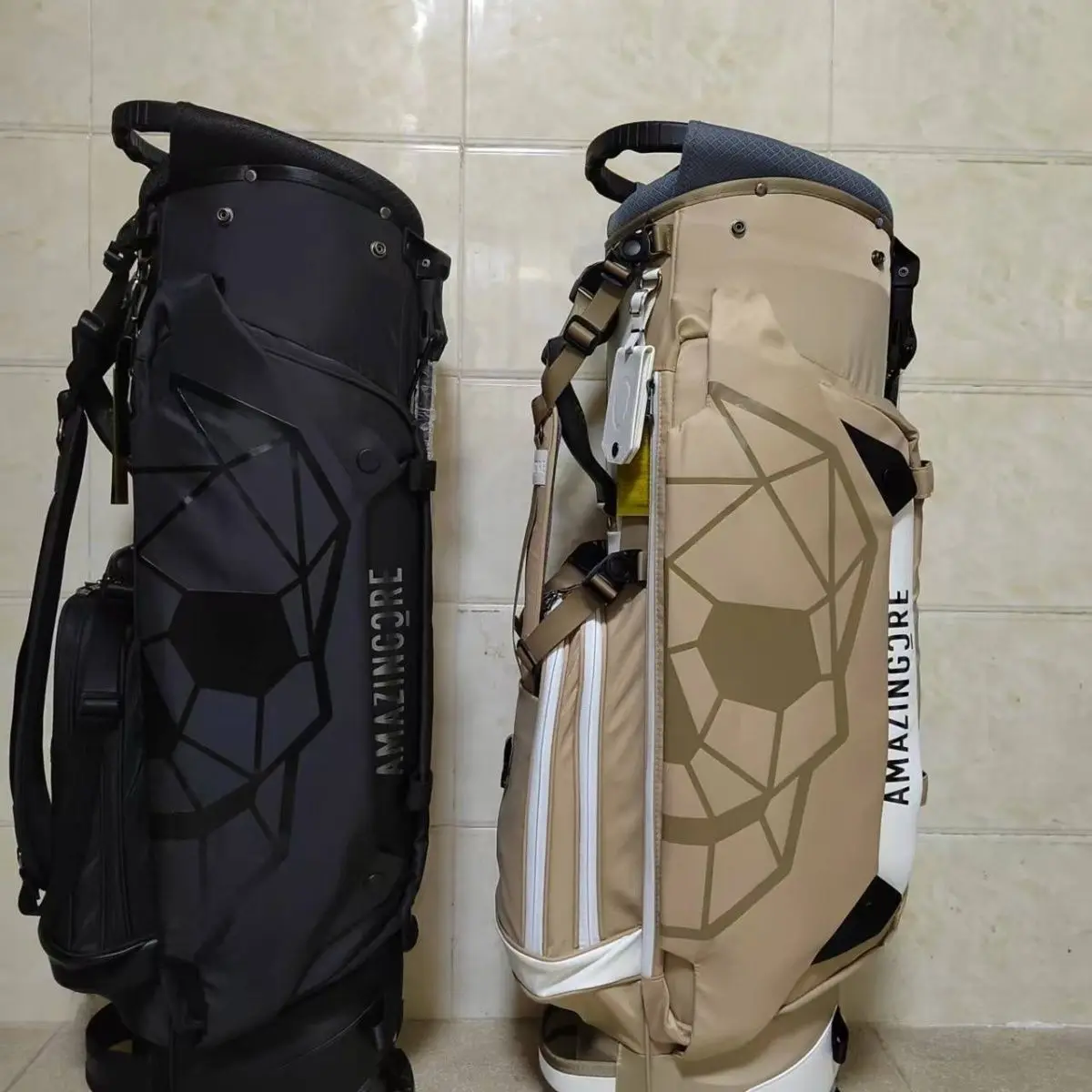 حقيبة حامل جولف الأداء، تصميم خفيف للغاية ومواد متينة، حقيبة حامل بنمط جديد للجنسين #2