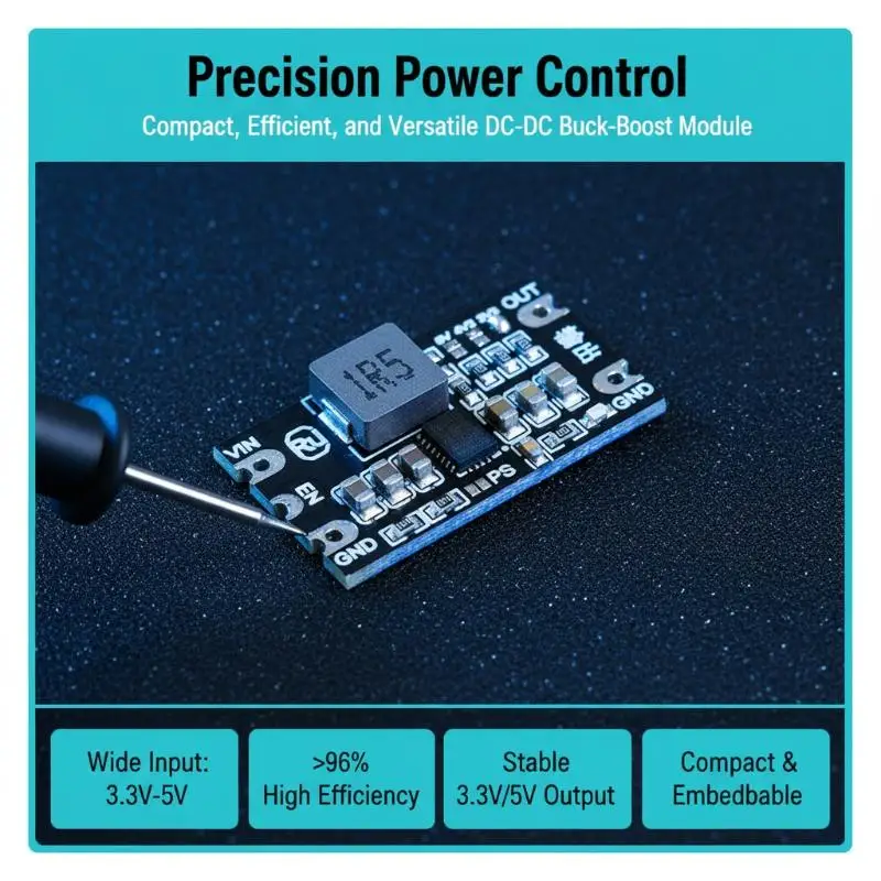 DC-DC Step Up Down Module 1.8-5.5V to 3.3V 4.2V 5V 3A Voltage Regulator Board