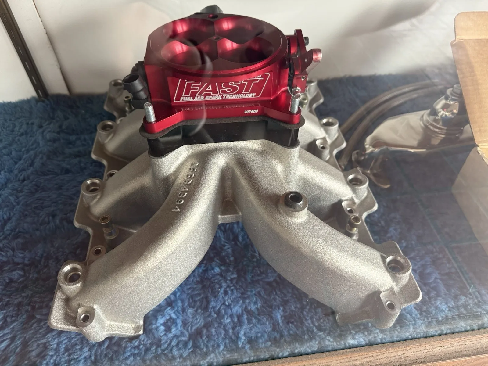 Intake Manifold Fuel for Ls7 Engines Air Spark Technology Throttle Body Racing
