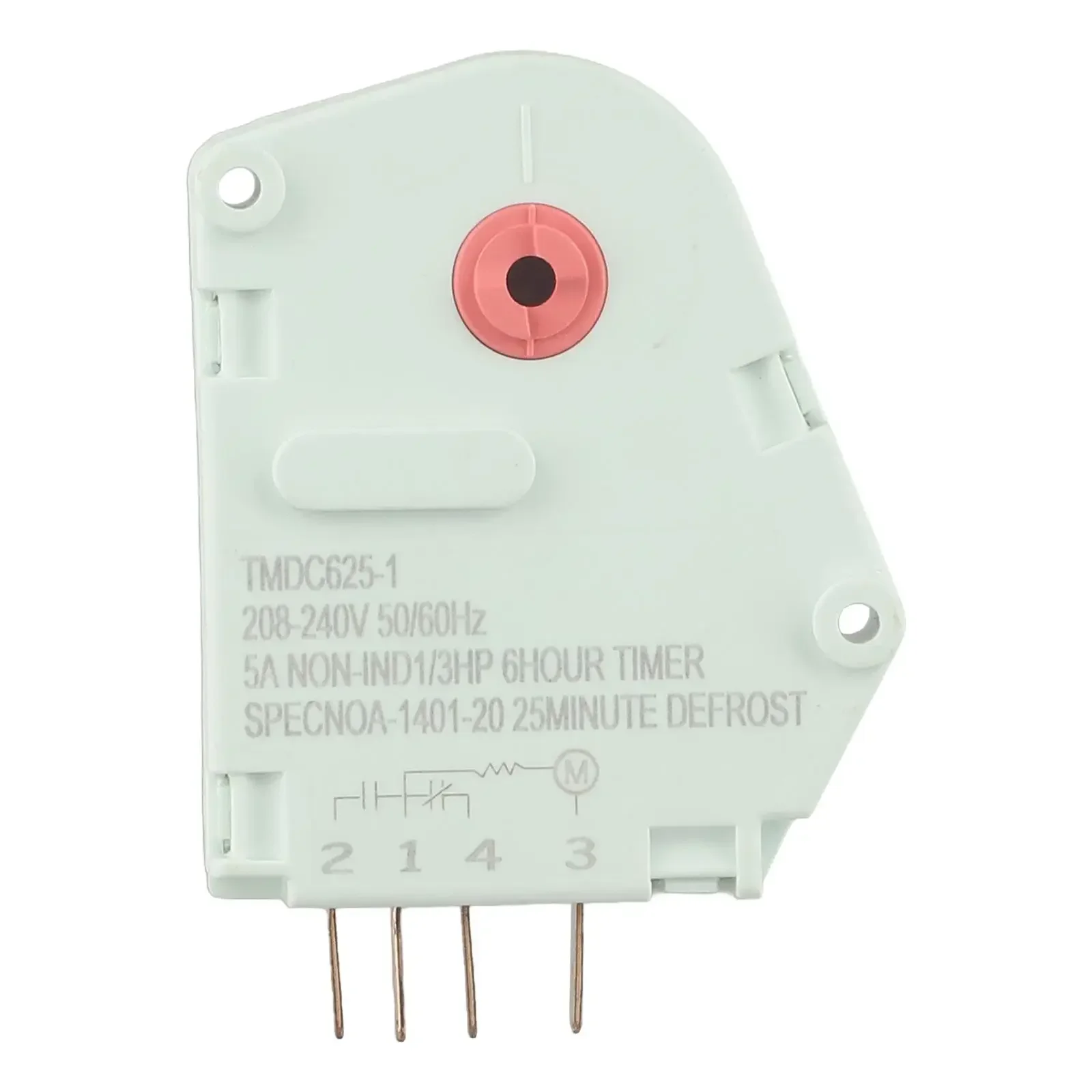 1PC Defrost Timer 7*6cm For Refrigerator Defrost Timer Controller Defrost Timing Controller TMDC625- For Midea Refrigerator Part