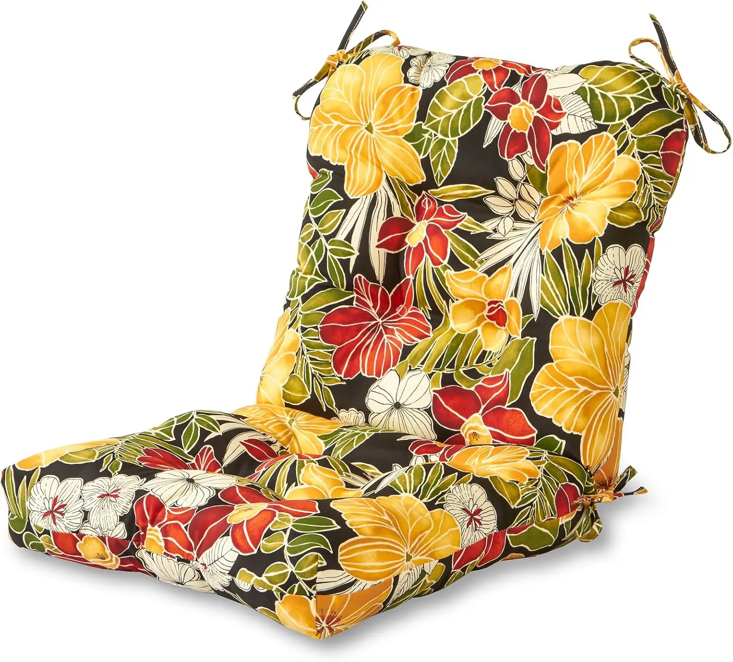 

Outdoor Chair Cushion 42x21-inch Seat/Back, Aloha Design for Patio Furniture