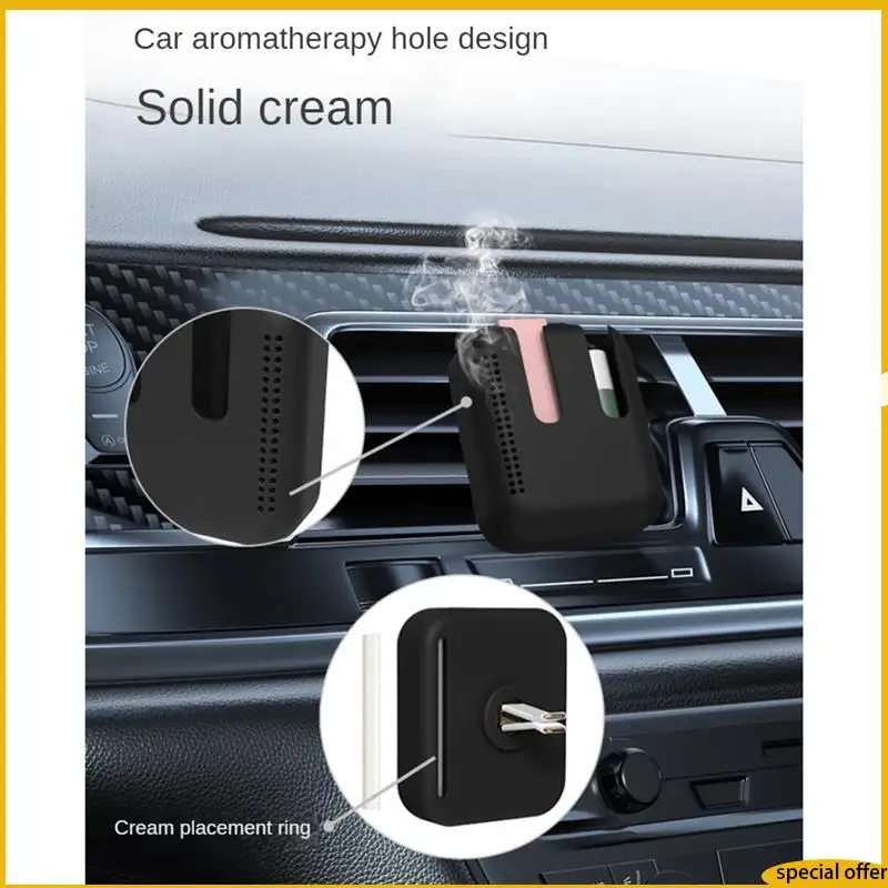 A61I سيارة منفذ الهواء حامل سيارة الروائح حامل لوازم السيارات الداخلية أجزاء الملحقات