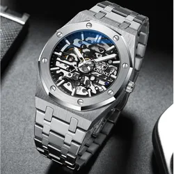 CHENXI 8848 Fully Automatic Men's Mechanical Watches Business Waterproof Stainless Steel Belt Top Grade Mechanical Watch for Men