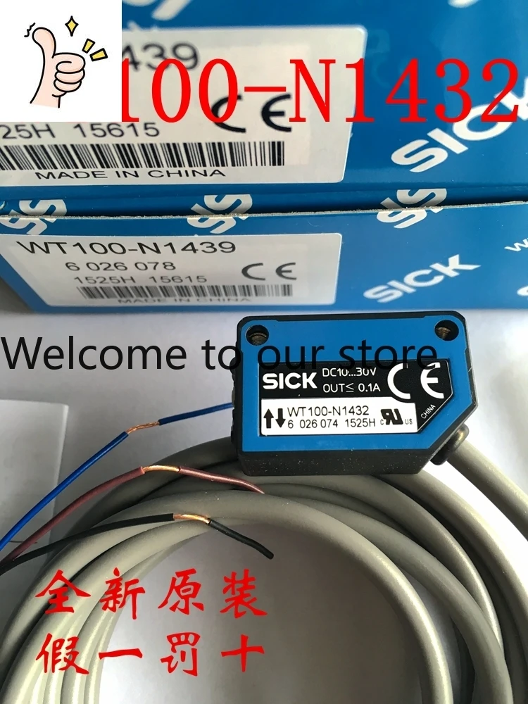 

Новый оригинальный фотоэлектрический датчик SICK 2025 года WT100-N1439, WT100-N1432, WT100-2N1439