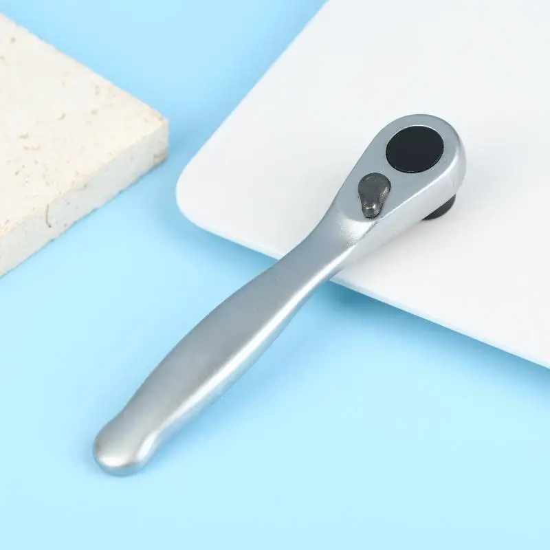 NEW 72-tooth Anticorrosion Bidirectional Wrench 1/4 Inch Mini Ratchet Wrench Magnetic Reversible Ratchet Wrench Household Tool