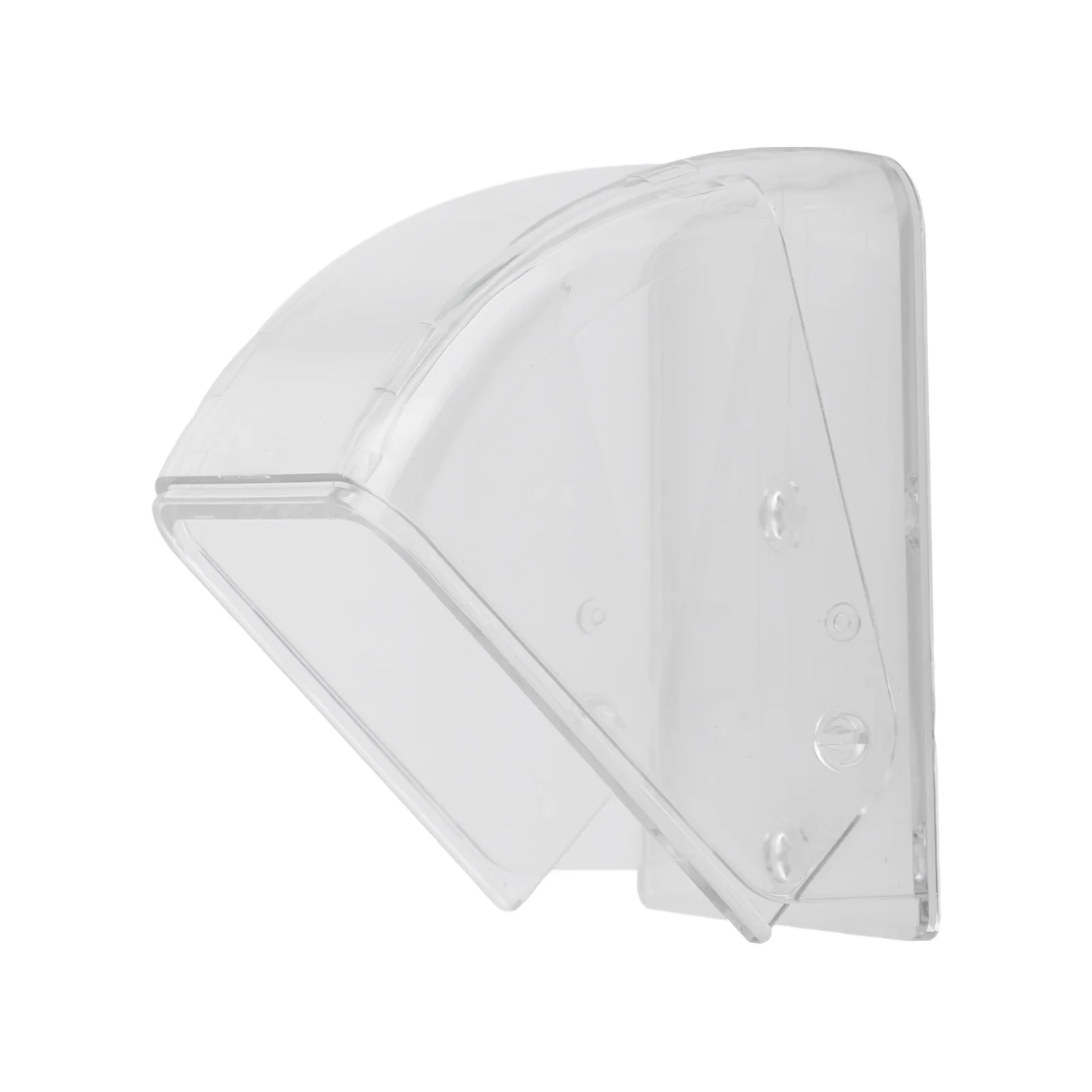 1pc Wireless Doorbell Cover Outdoor Waterproof Call Cover Transparent Protector Dustproof Door Ring Button Rain Cover