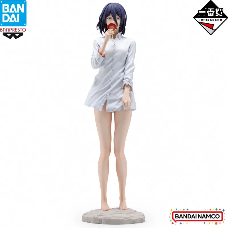 In Stock Bandai Original Ichiban Kuji Chainsaw Man Reze Action Figure Model Doll Brand New Boxed Anime Characters Toys Model