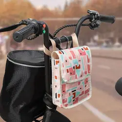 Bolsa impermeable para manillar de bicicleta, cesta de tubo frontal, bolsillo para marco de bicicleta de carretera, mochila de hombro, accesorios para bicicleta de montaña