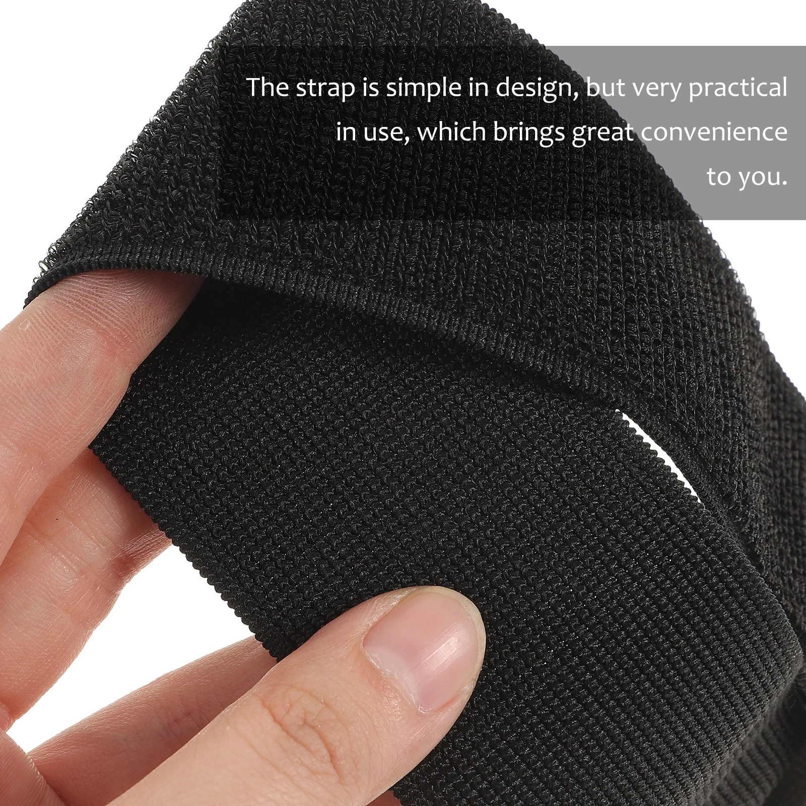 

4pcs Arm Strap 50x500mm Elastic Hook Loop Adjustable Cable Organizer Wide Running Gear Multipurpose Durable