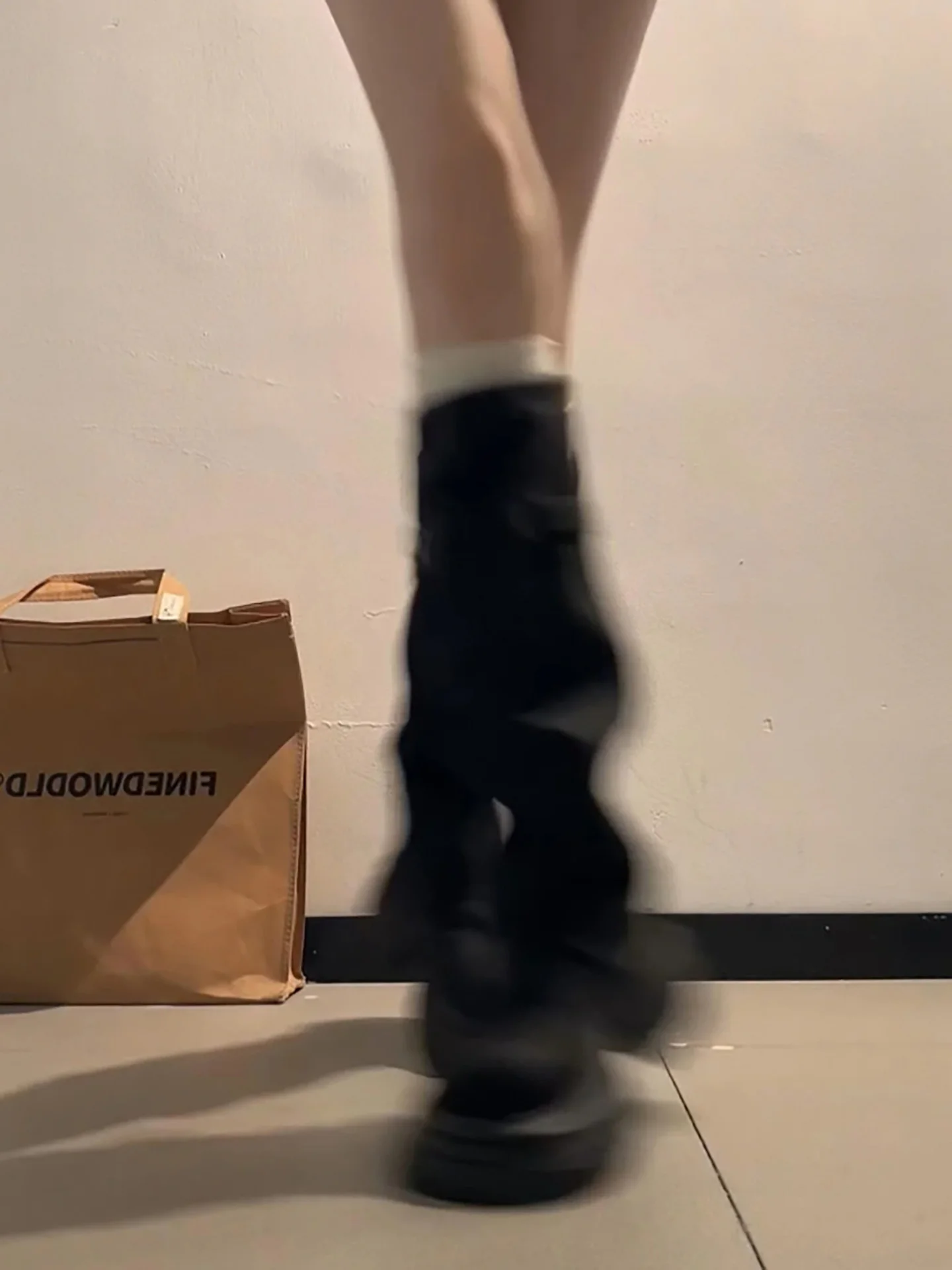 

Женские длинные сапоги Bla Retro Thi Bot, новинка 2025, осень-зима, универсальные утягивающие брюки, рыцарские сапоги, повседневные высокие сапоги