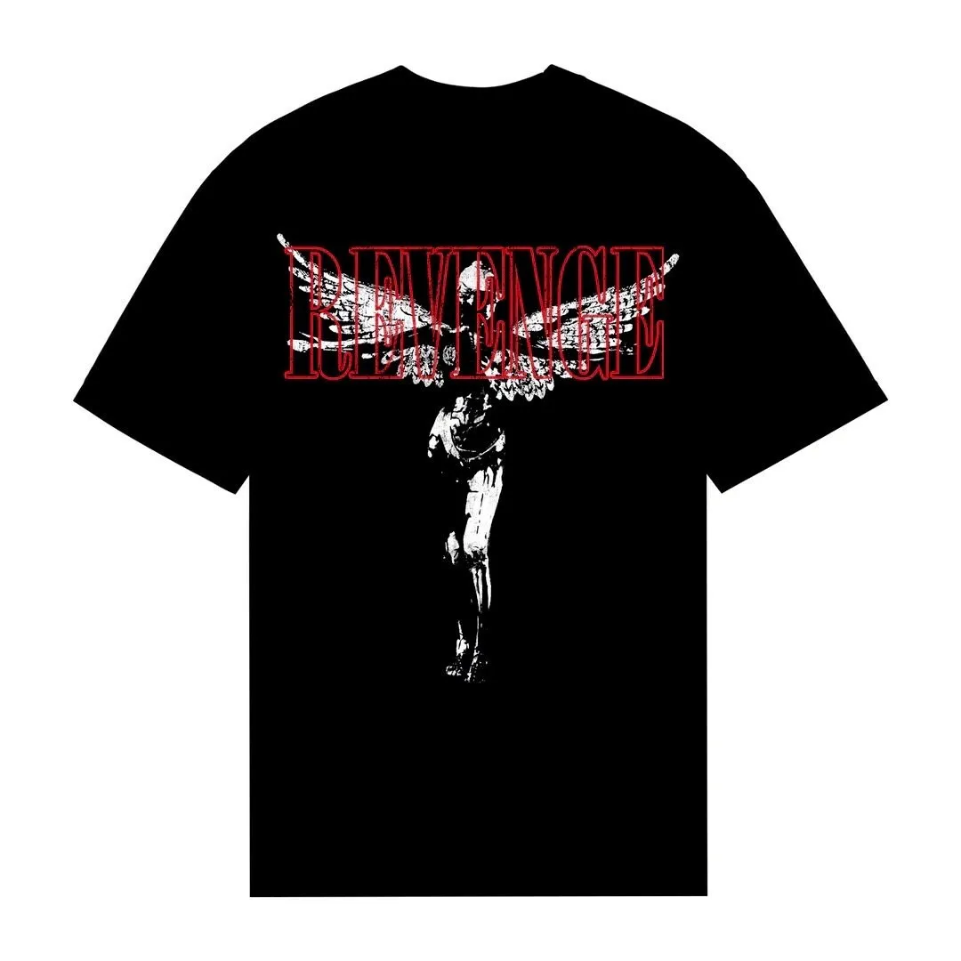 Revenge utero tee black and red shortsleeve