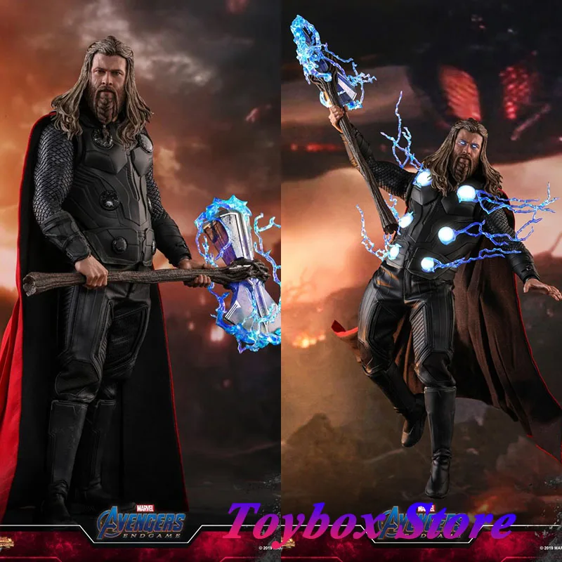 HOTTOYS HT MMS557 1/6 Scale Fat Thor 7.0 Man Avengers Endgame Marvel Movie Super Hero  12