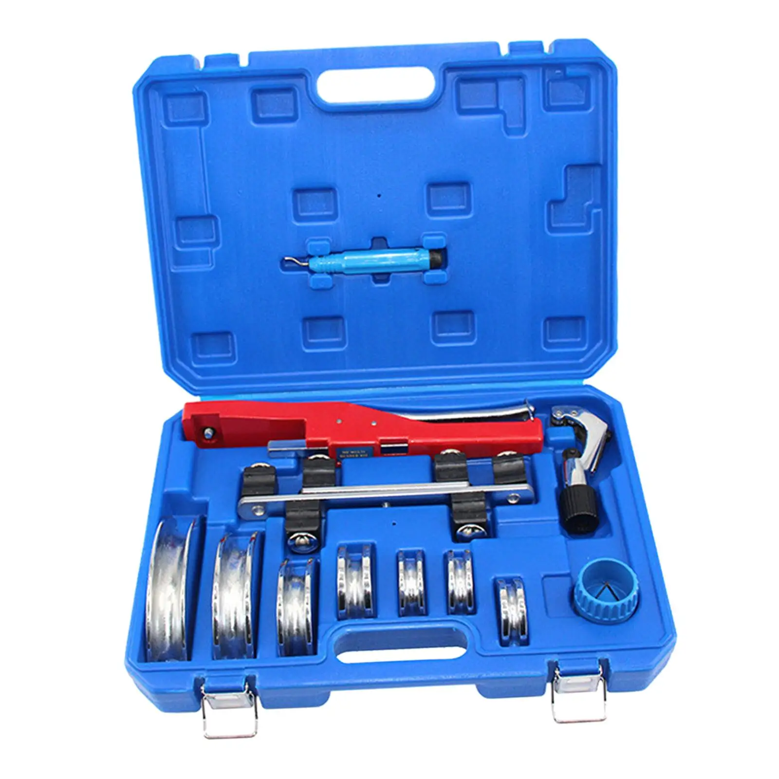 

Tube Bender Kit Refrigeration Ratcheting Tubing Benders Bender 7 Heads 6-22mm Durable Multifunctional for Hydraulic Systems