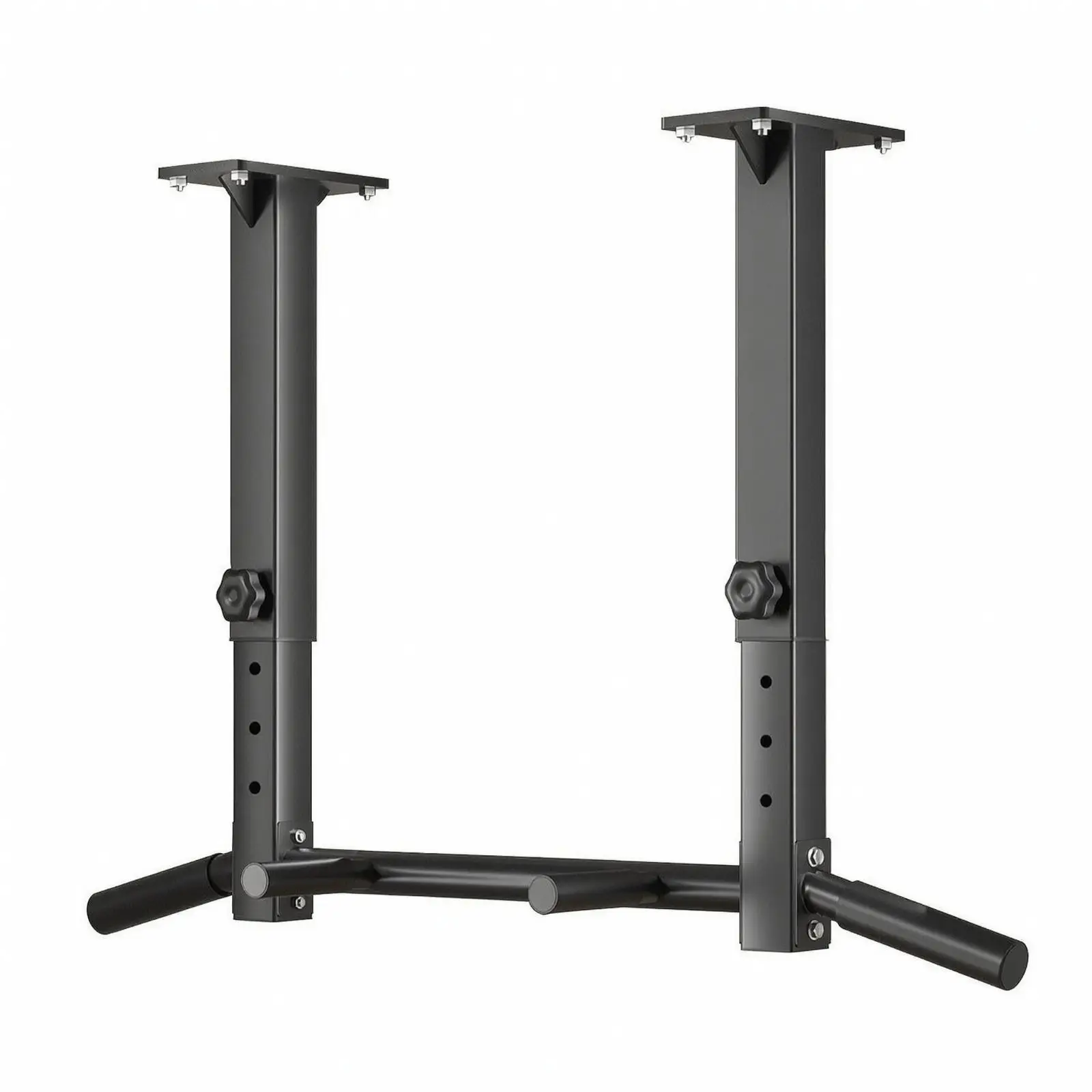 Steel Wall Fixing Pull Up Bar Adjustable Height Multi Grip Horizontal Bar for Home Exercise Strength Training Equipment