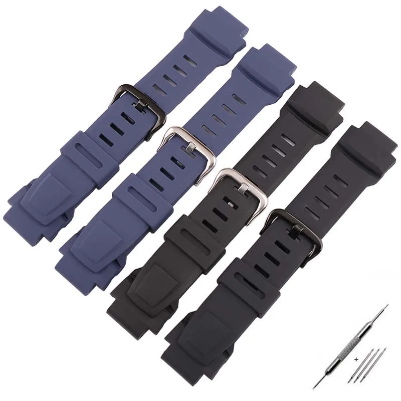 

Watch Accessories Silicone strap for PRG-260/550 PRW-3500/250/5100 convex 18mm men's rubber sports waterproof watch strap