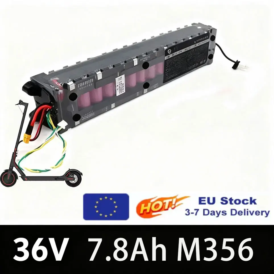 10S3P 36V 7.8Ah M356 batterie de scooter électrique m365 batterie 18650 batterie avec Communication Bluetooth étanche