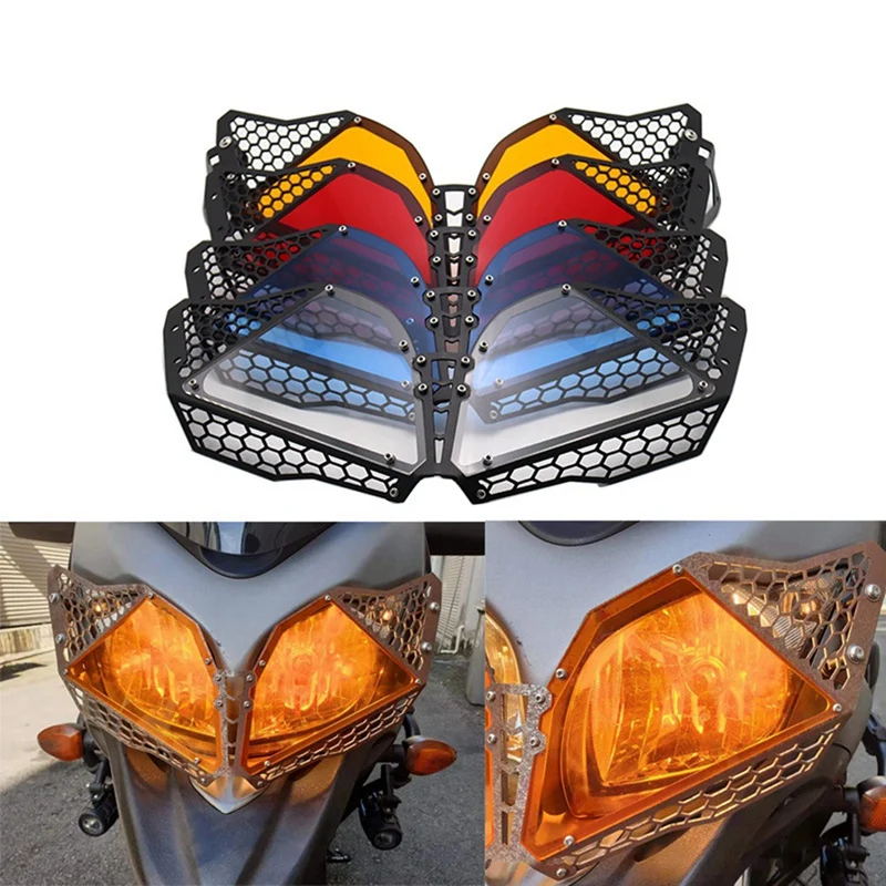 Suitable For Suzuki V-STORM DL650 12-16 Motorbike CNC Modified Grille Headlight Cover Trim Cover