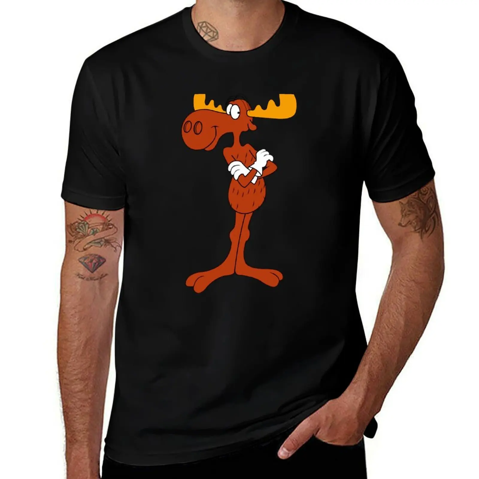 

Bullwinkle - Funny Cartoon T-Shirt graphic t shirts for man g man t shirts for men T-Shirt