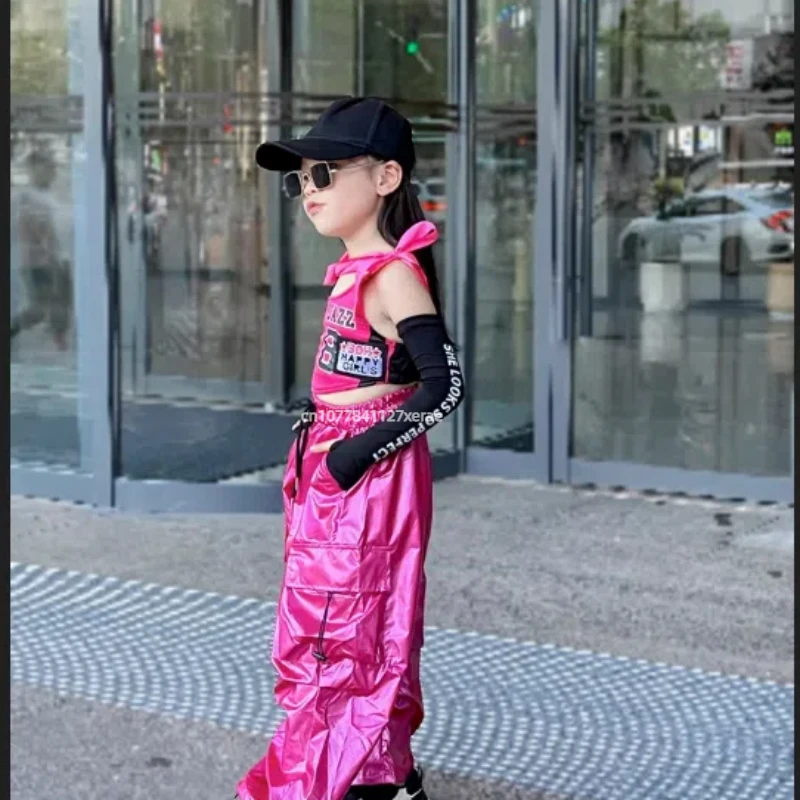 Children's Street Dance Performance Costumes, Boys' Hip-hop Motorcycle Costumes, Hip-hop Girls' Jazz Dance Runway Sets, Trendy