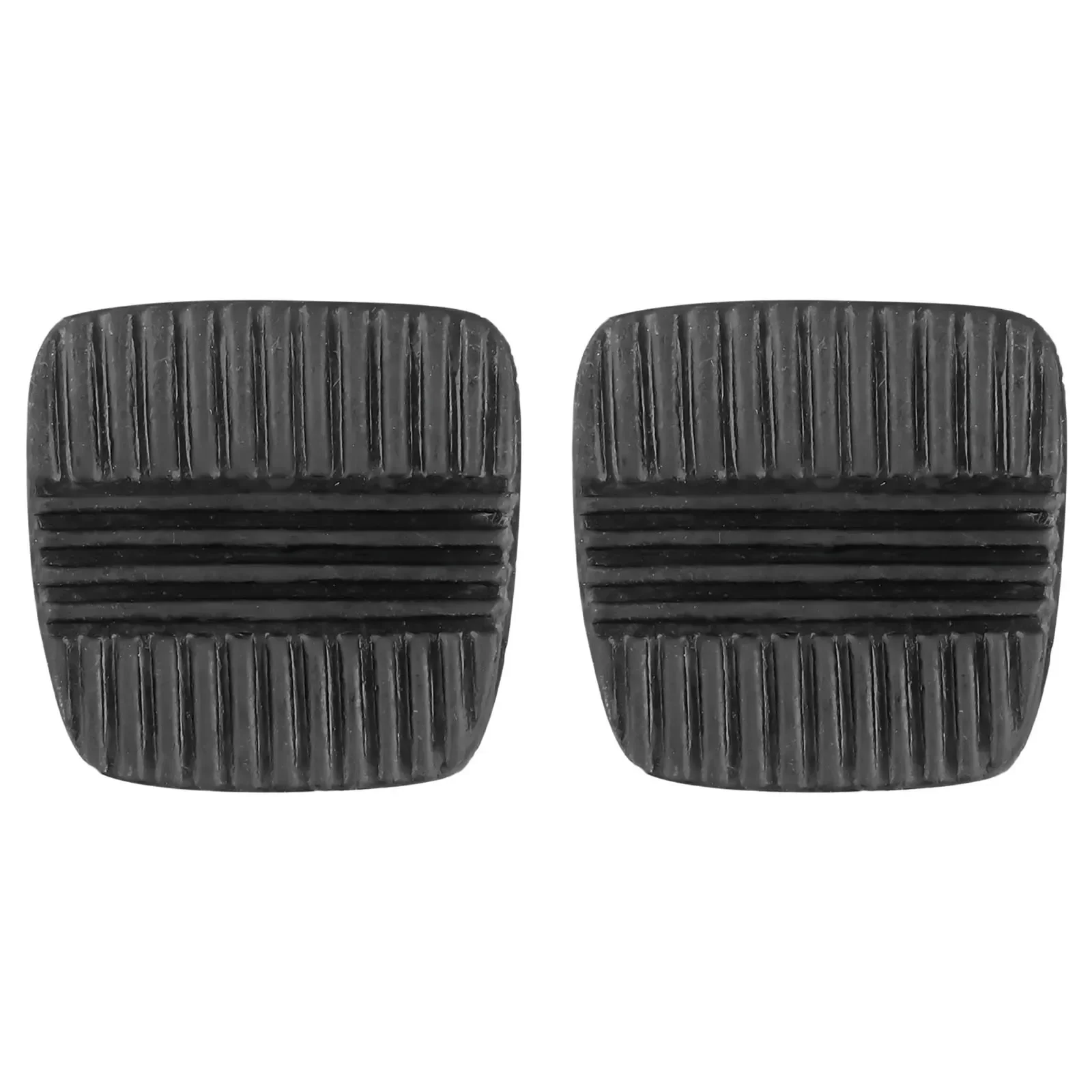 2Pcs Car Brake Clutch Pedal Rubber Pads Cover 49751-NI010 For Nissan MQ GQ For Maverick For Patrol 4.0 Carburettor Petrol