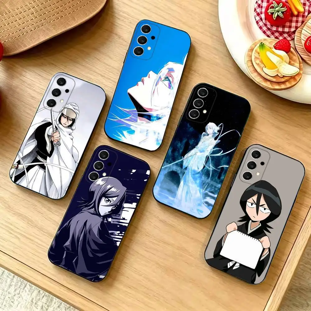 Bleach Kuchiki Rukia Phone Case For Samsung S26,S25,S24,S21,S22,S23,S30,Ultra,S20,Plus,Fe,Lite,5G Black fashion Cover