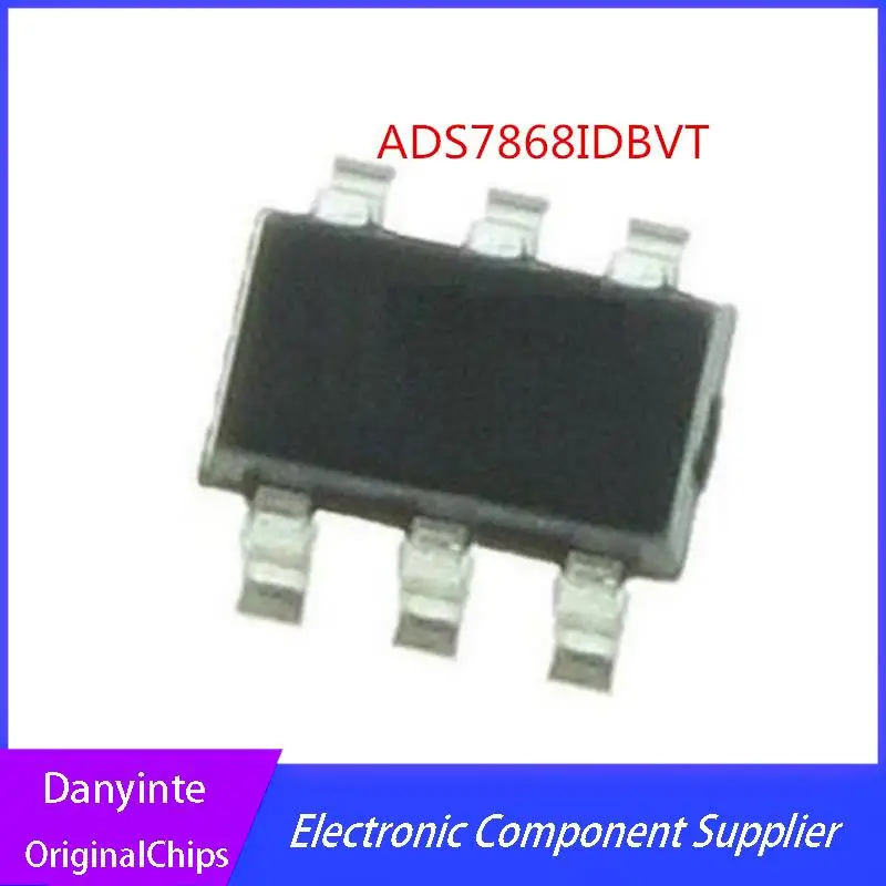NEW  10PCS/LOT   ADS7868IDBVT ADS7868IDBVR ADS7868IDBV  ADS7868 A68Y  SOT23-6