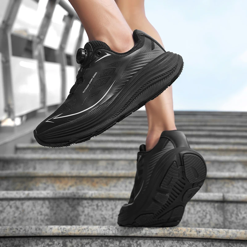 

VIPOL Men's sports shoes, swivel buckle outdoor casual shoes, hiking running shoes, trendy hiking shoes