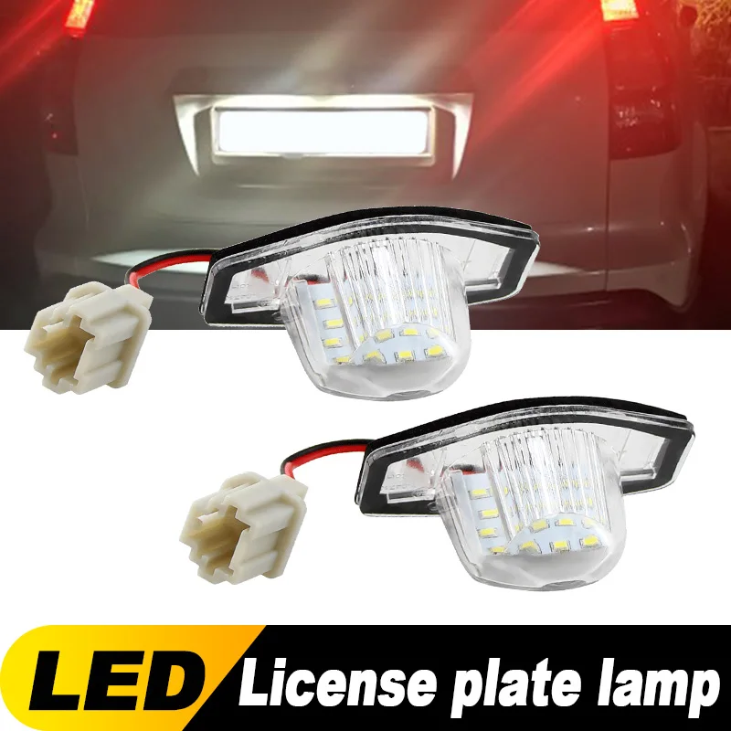 2Pcs Led Number Lic… - image