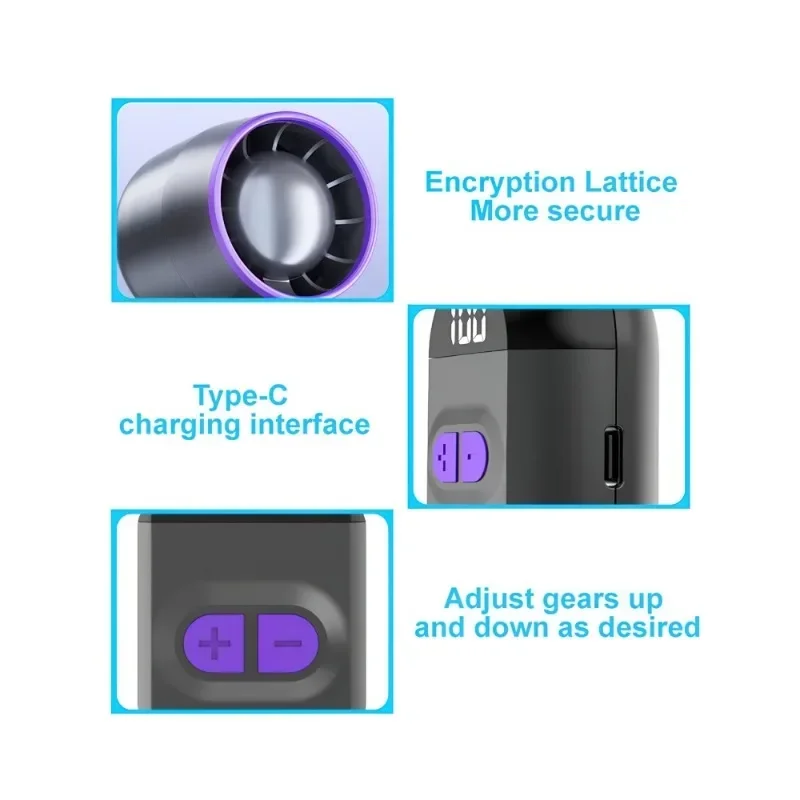 USB Rechargeable Eyelash Fan Dryer Blower Extension Graft Eyelashes Dedicated Air Conditioning Glue Fast Dry Beauty Makeup Tools